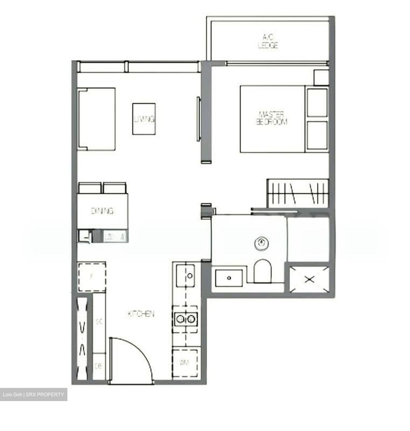 Midtown Modern (D7), Apartment #548698081